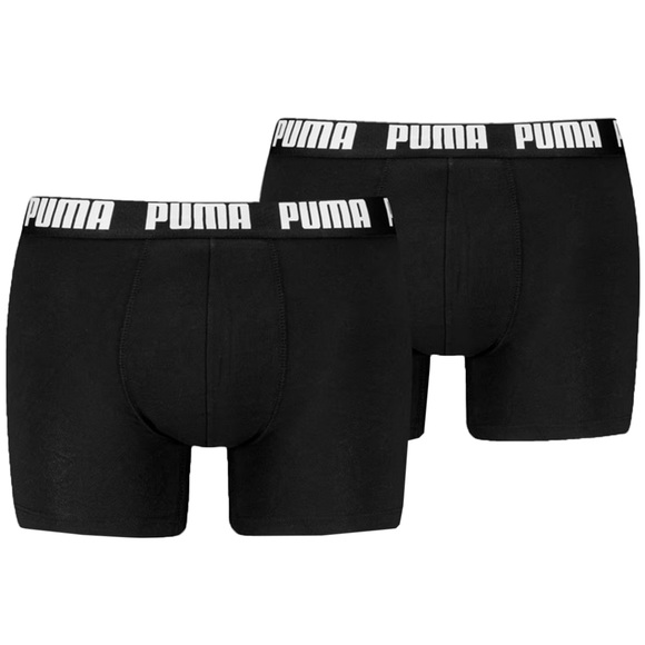 Bokserki męskie Puma Everyday Basic 2p czarne 938320 01