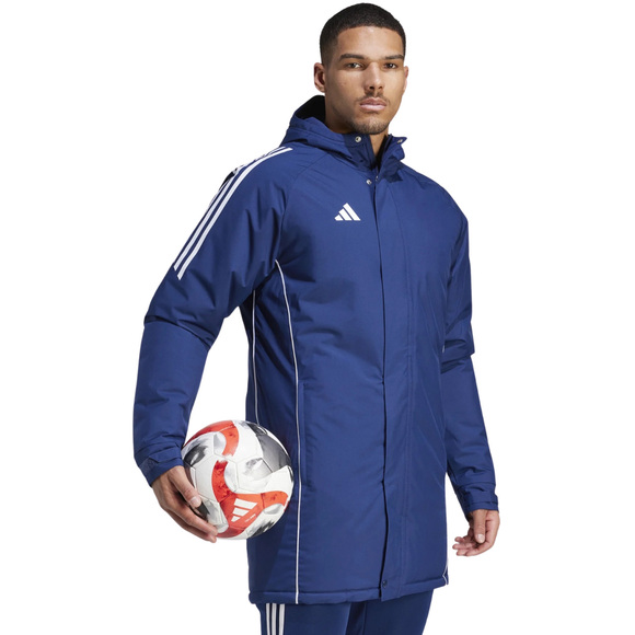 Kurtka męska adidas Tiro 24 Stadium Parka niebieska IR9495