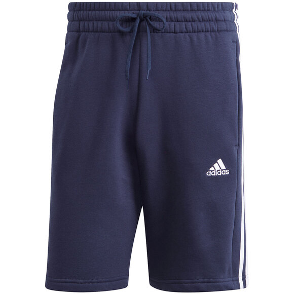 Spodenki męskie adidas Essentials Fleece 3-Stripes Shorts granatowe IJ6484