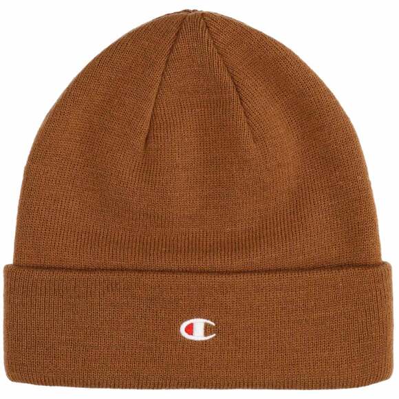 Czapka Champion Beanie Cap brązowa 806065 MS034