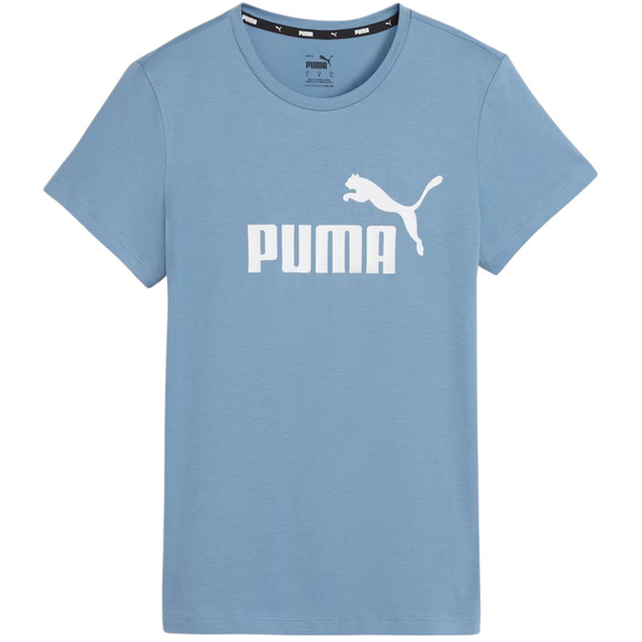 Koszulka damska Puma ESS Logo Tee niebieska 586775 20