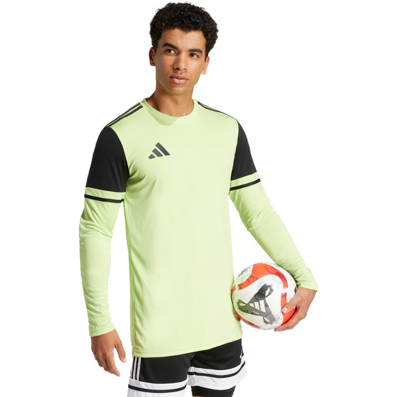 Koszulka bramkarska męska adidas Squadra 25 Long Sleeve limonkowa JG1129