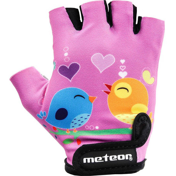 Rękawiczki rowerowe Meteor Kids Owl JR 24175-24177