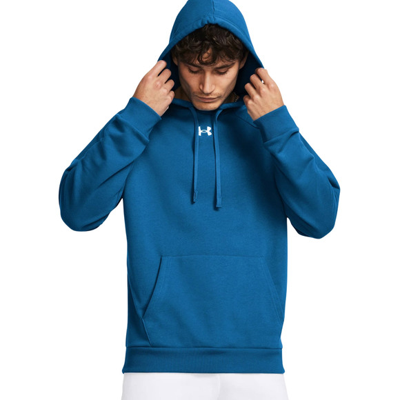 Bluza męska Under Armour Rival Fleece Hoodie niebieska 1379757 406