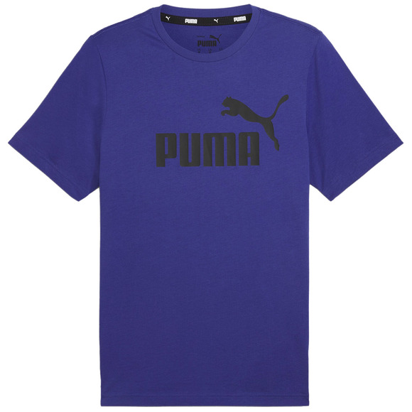 Koszulka męska Puma Essential Logo Tee fioletowa 586667 26