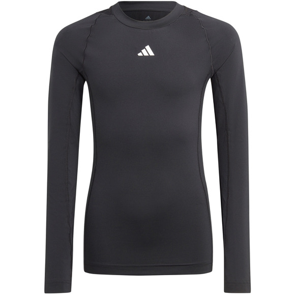 Koszulka dla dzieci adidas Techfit Aeroready Long Sleeve Tee czarna IA2025