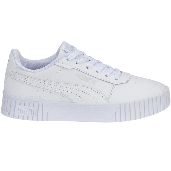 Buty dla dzieci Puma Carina 2.0 Jr białe 386185 02