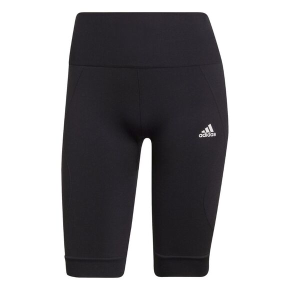 Legginsy damskie adidas Aeroknit Seamless Short Tights czarne HA6607