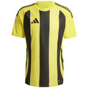 Koszulka męska adidas Striped 24 Jersey żółto-czarna IW2146