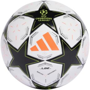 Piłka nożna adidas UCL League biało-czarna IX4060