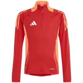 Bluza dla dzieci adidas Tiro 24 Competition Training Top czerwono-pomarańczowa IS1652