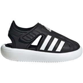 Sandały dla dzieci adidas Closed-Toe Summer Water czarno-białe GW0391