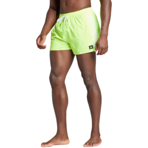 Spodenki kąpielowe męskie adidas 3-Stripes CLX Swim Shorts zielone IS2054