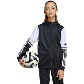 Bluza dla dzieci adidas Squadra 25 Hoodie czarno-biała JE2756