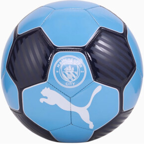 Piłka nożna Puma MCFC ESS niebiesko-czarna 84416 03
