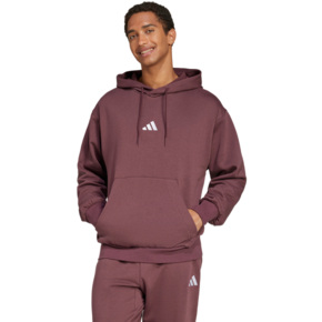 Bluza męska adidas Essentials Feelcozy Fleece brązowa IN6070