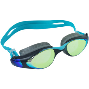 Okulary pływackie dla dzieci Crowell GS23 Splash Mirror szaro-turkusowe