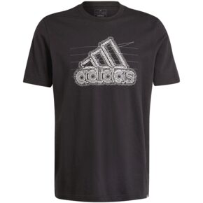 Koszulka męska adidas Growth Badge Graphic czarna IN6258