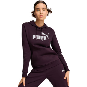 Bluza damska Puma ESS Logo Hoodie FL fioletowa 586789 46