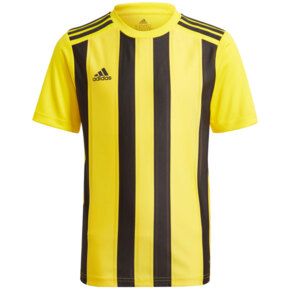 Koszulka dla dzieci adidas Striped 21 Jersey żółto-czarna GV1383