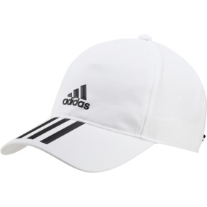 Czapka z daszkiem damska adidas Aeroready Baseball Cap 3 Stripes 4athlts OSFW biała GM4511