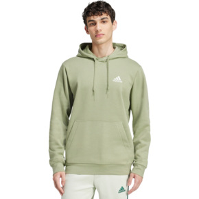 Bluza męska adidas Essentials Fleece Hoodie zielona JJ4662