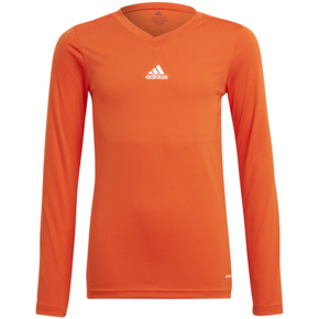 Koszulka dla dzieci adidas Team Base Tee pomarańczowa GN7511