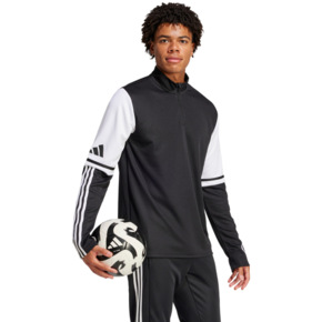 Bluza męska adidas Squadra Training Top czarno-biała JE2767