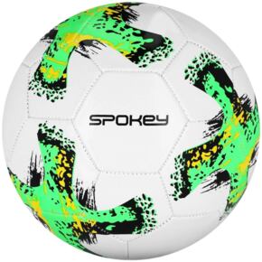 Piłka nożna Spokey Goal biało-zielona 941862