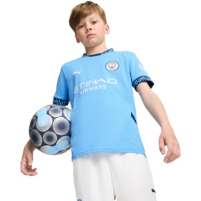 Koszulka dla dzieci Puma Manchester City FC Home Jersey Team niebieska 775078 01