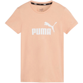 Koszulka damska Puma ESS Logo Tee brzoskwiniowa 586775 46