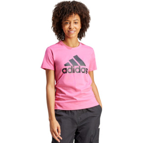 Koszulka damska adidas Loungewear Essentials Logo Tee różowa IR5413