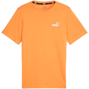 Koszulka męska Puma ESS Small Logo Tee pomarańczowa 586669 58