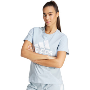 Koszulka damska adidas Loungewear Essentials Logo Tee jasnoniebieska IR5408