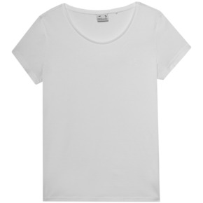 Koszulka damska 4F F1161 biała 4FWSS24TTSHF1161 10S