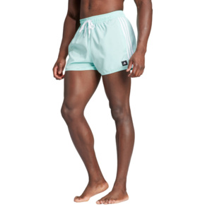 Spodenki kąpielowe męskie adidas 3-Stripes CLX Swim Shorts miętowe IS2056