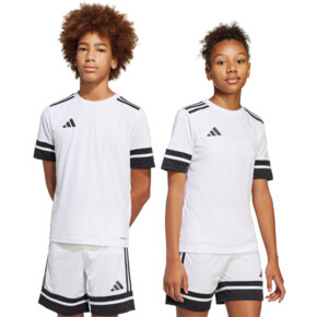 Koszulka dla dzieci adidas Squadra 25 biała JJ0057